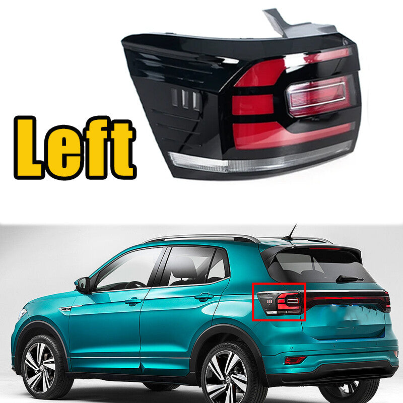 Left Rear Outside Tail Light Brakel lamp LED for VW TACQUA/T-Cross 2020 2021