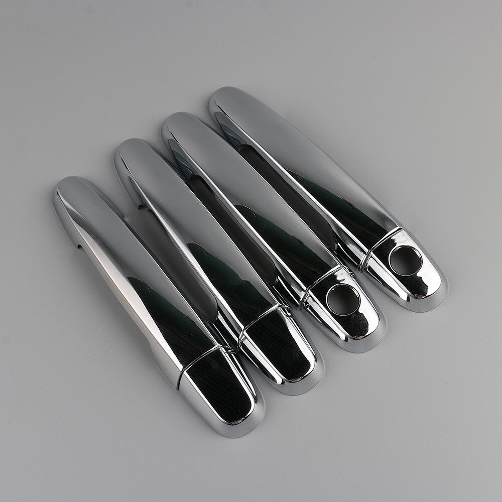 Chrome (4) Door Handle Cover Trim Fit for Toyota for Corolla for Camry Prius Yaris for Scion
