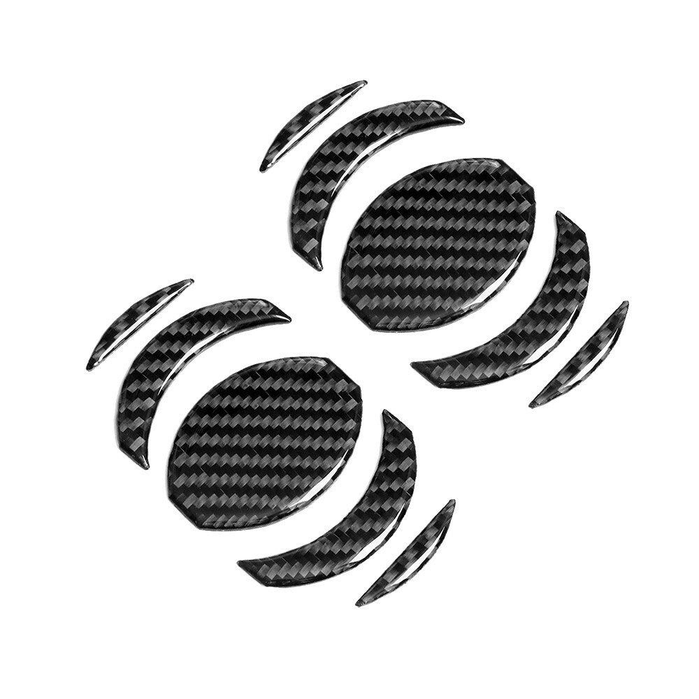 10Pcs Carbon Fiber Air Vent Outlet Cover Trim for Suzuki Grand Vitara 2006-2013