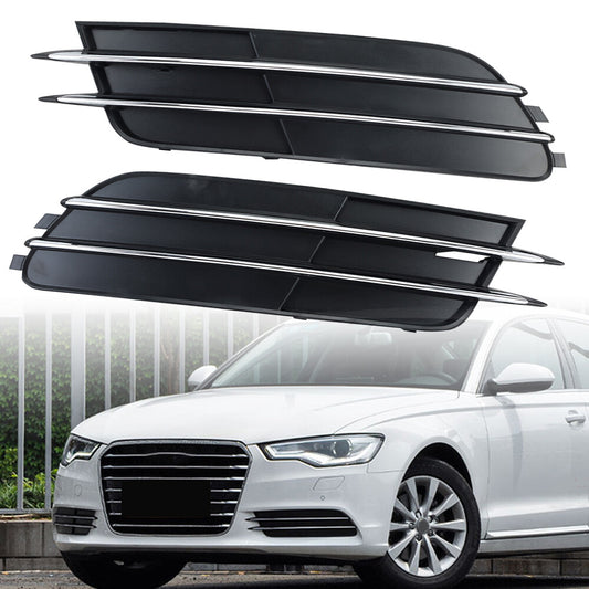 2¡ÁF¨¹r for Audi A6L C7 12-14 L¨¹ftungsgitter Grill Sto?f?nger Nebelscheinwerfer Gitter