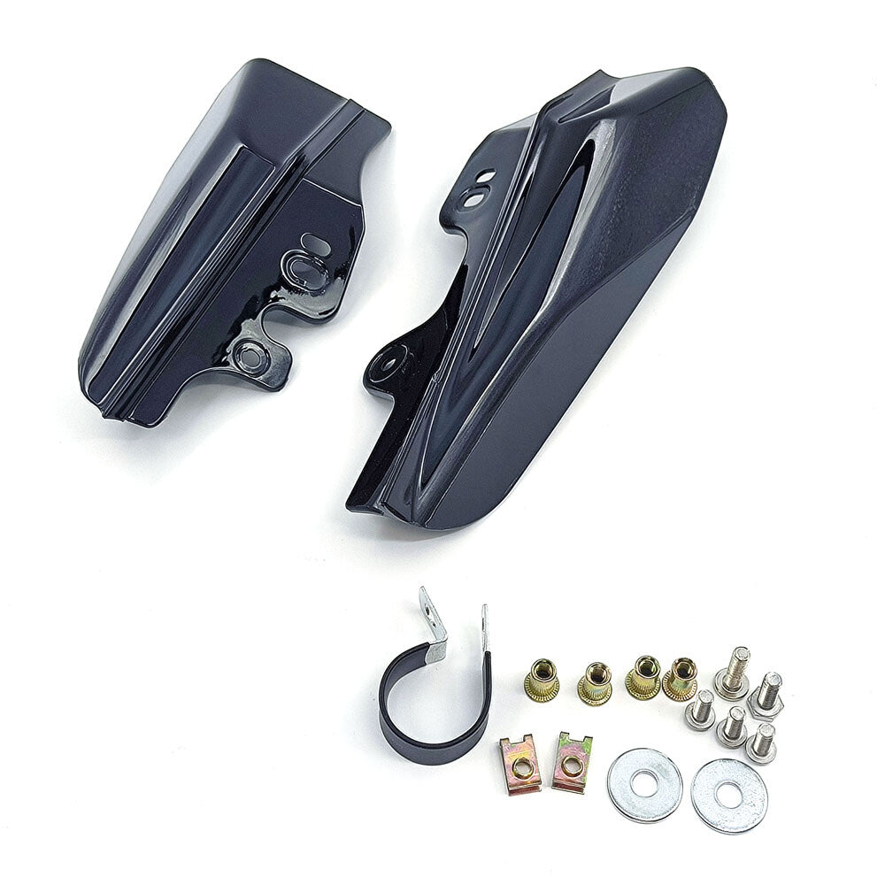Black Mid-Frame Air Deflectors for Harley Davidson Touring Electra Glide 2001-08