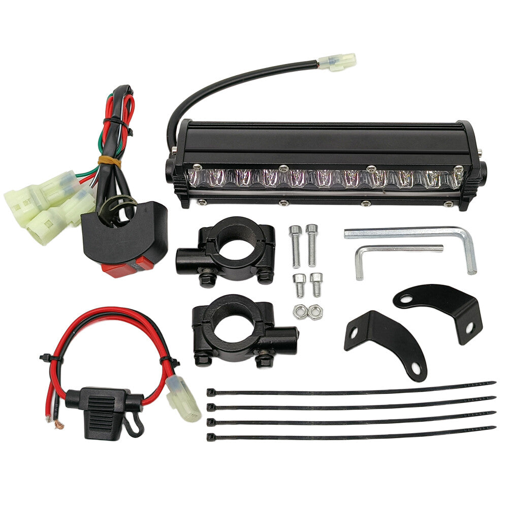 For CRF110 KLX110 LED Headlight Light Bar Driving Lighting Kit Plug-N- Play