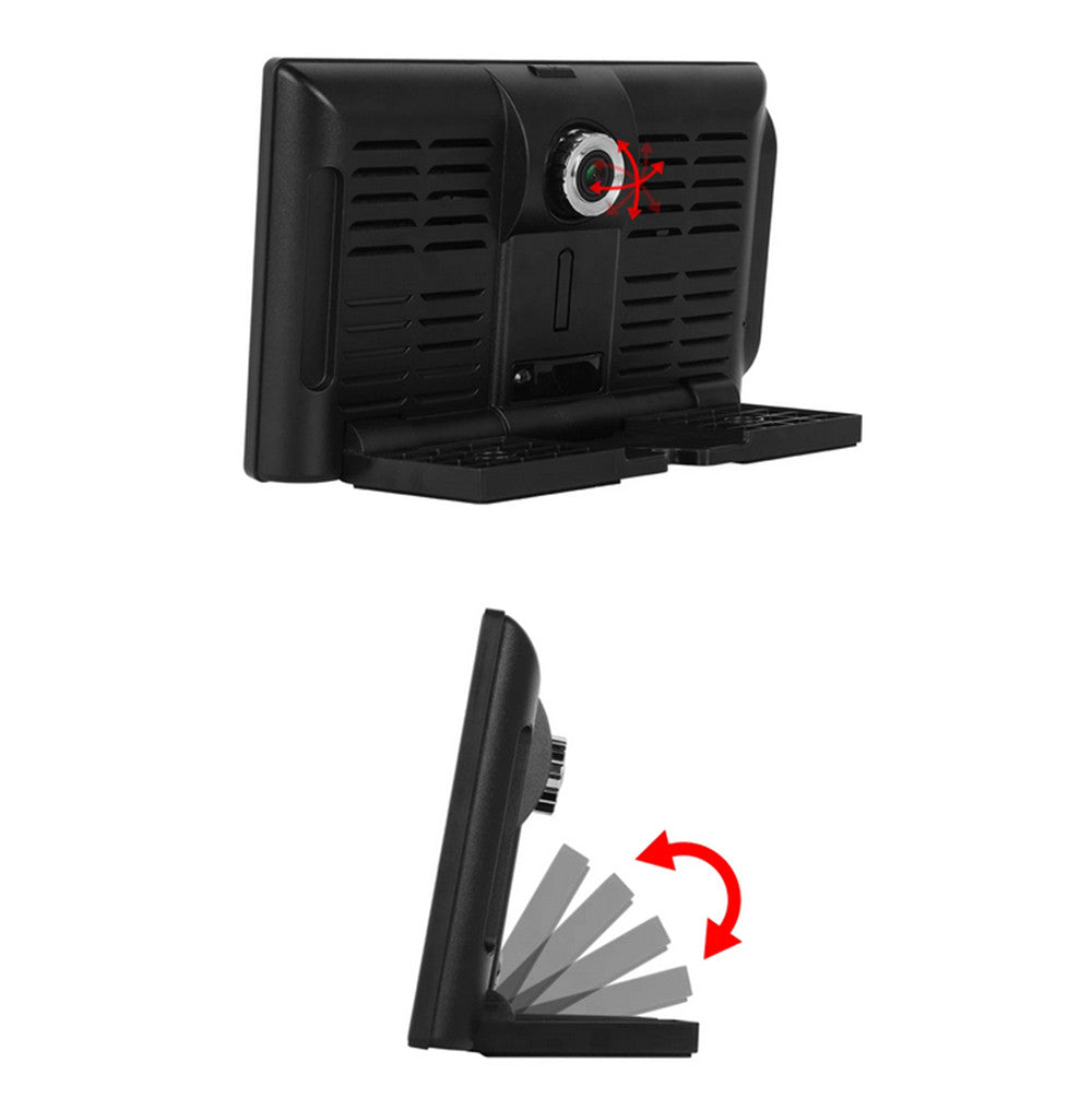 9in Portable Car Stereo Radio Multimedia Player For Carplay Android Auto W/Cam