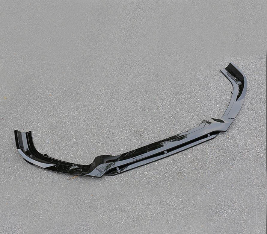 for Nissan Altima 2019-22 Glossy Black Front Bumper Lip Spoiler Splitter Trim 3X