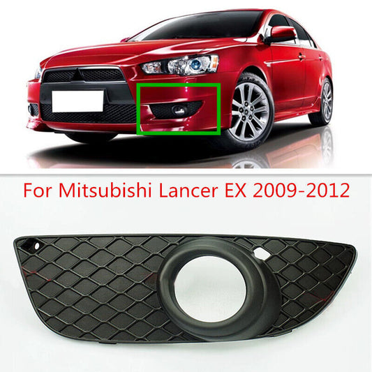 Left Side ABS Bumper Fog Lamp Cover Bezel Fit for Mitsubishi Lancer EX 2009-2012