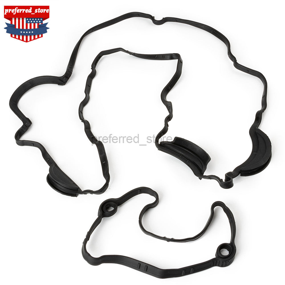 Valve cover gasket kit for BMW X1, X3, Z4, 120i, 118i, 318i, 320i, 520i N46B20 2.0L NA