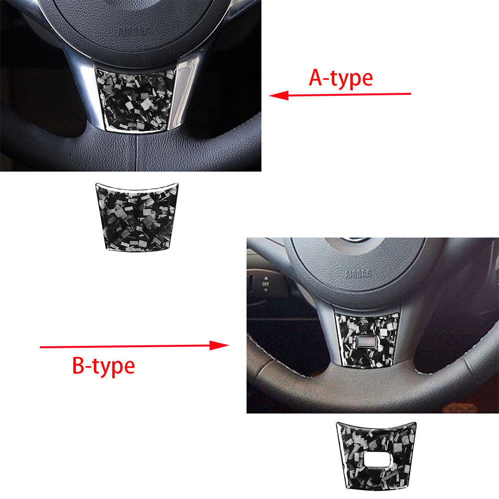 Forged Carbon Fiber Steering Wheel Chin Trim for BMW 6 series E63 M6 Coupe 04-10