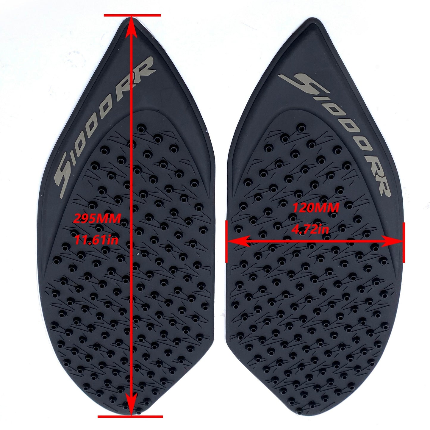 Fuel Tank Pad Side Gas Knee Grip Sticker for BMW S1000R S1000RR 2010-2015