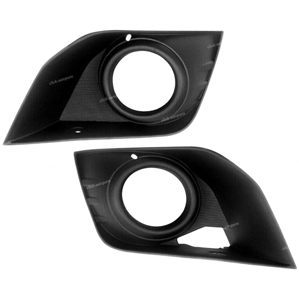 2X Right+Left Fog Light Covers Bezels for Mitsubishi for Outlander Sport ASX RVR