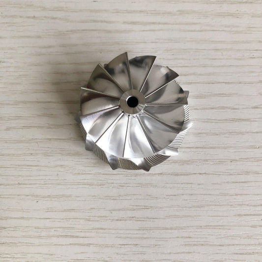 TD03 11+0 Blade 39.10/46.00 mm High-Performance Turbine Billet Compressor Wheel