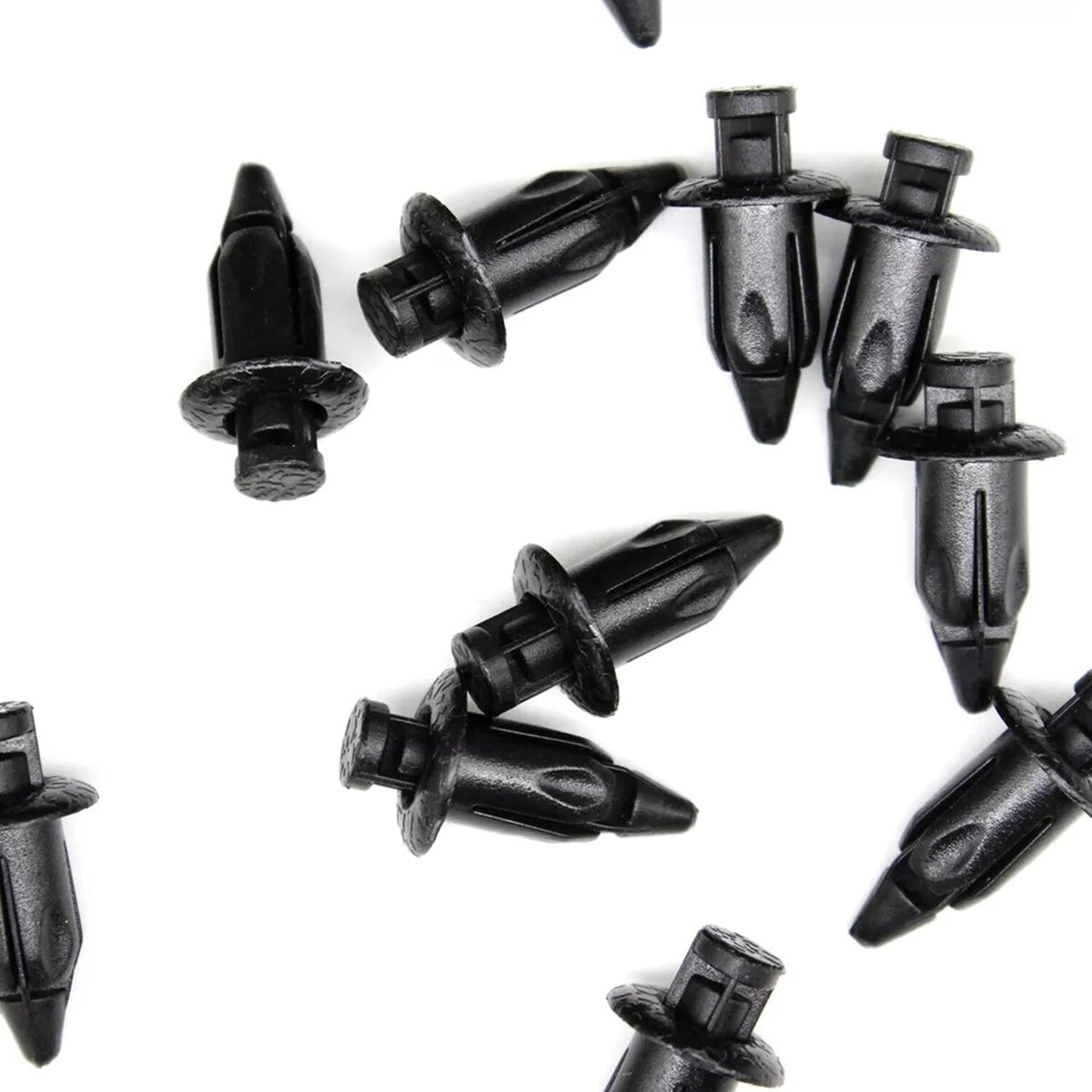 20Pcs Black Nylon Clips Liner Trim Bumper Retainers Fastener for Toyota Yaris