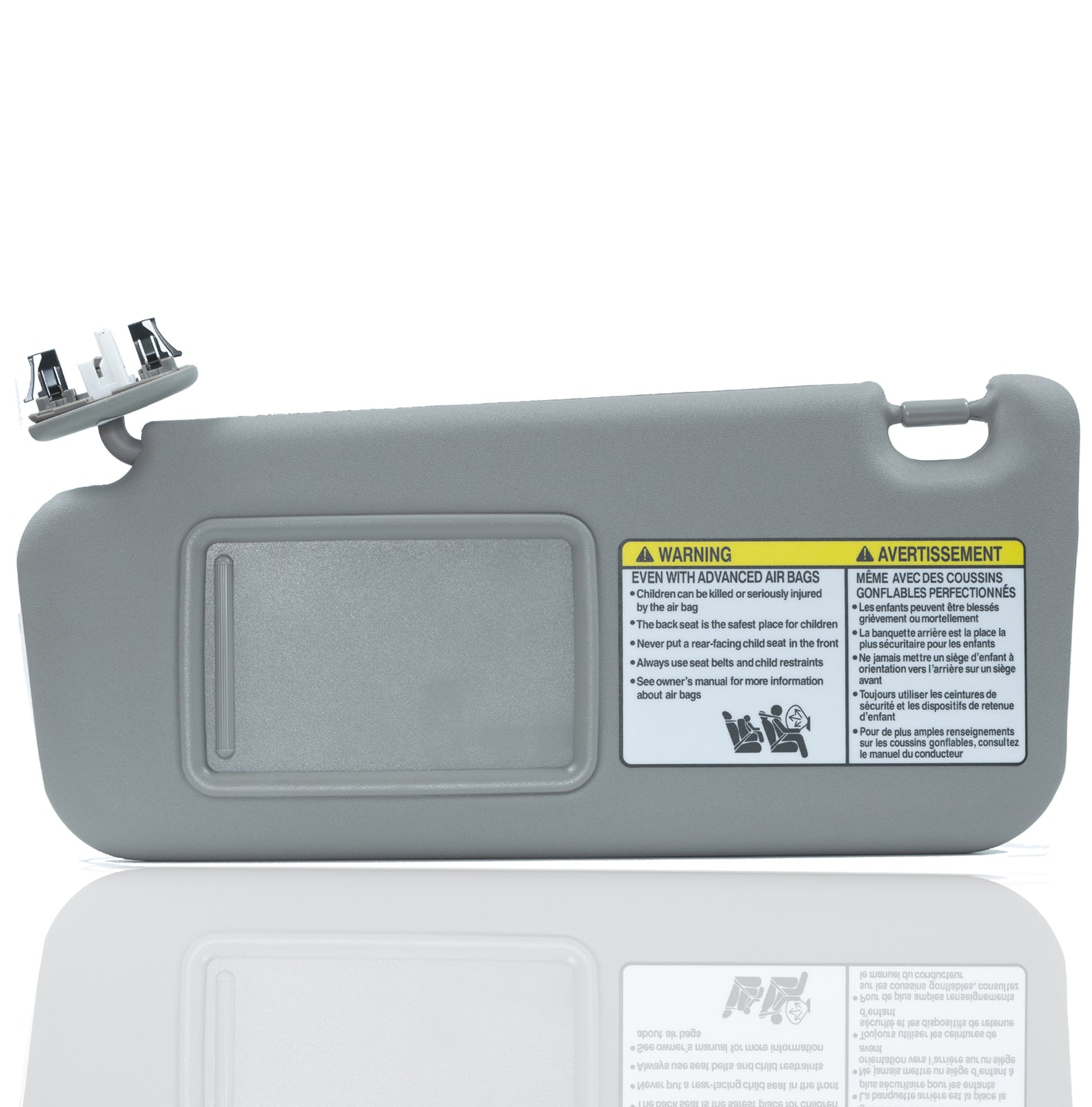 OE STYLE Driver Side Sun Visor ForToyota RAV4 2006~12 Left Gray Shade Shield ??
