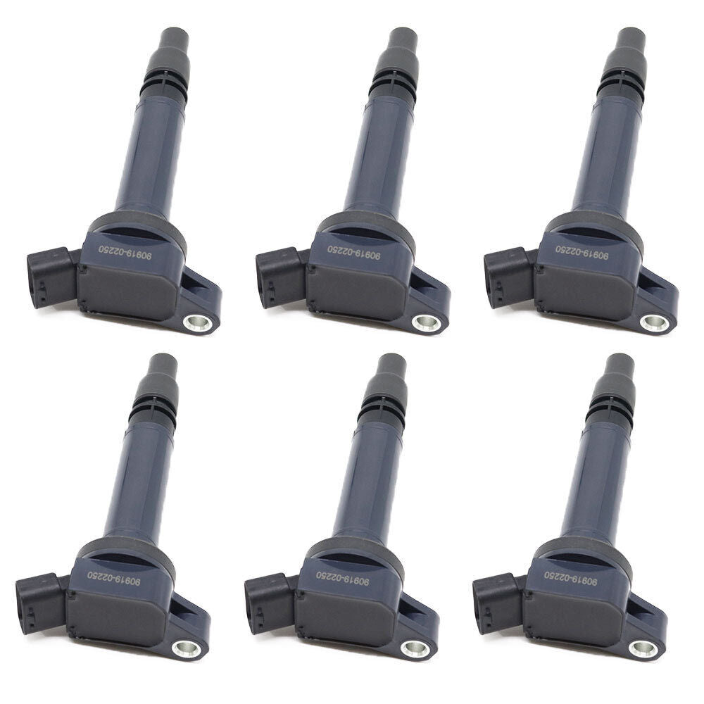 6PCS Ignition Coils Fits for Lexus Is300 2016 3.5L V6 90919-02250 90919-02260