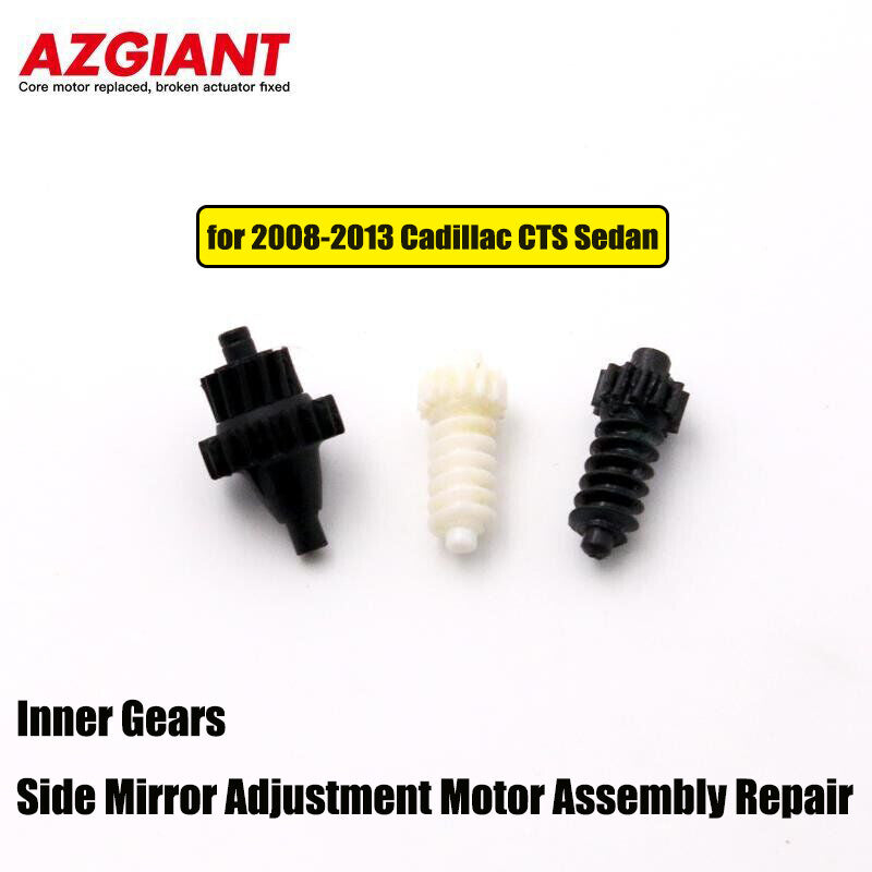 Automotive parts: Side mirror adjustment motor gear for 2008-2013 for Cadillac CTS sedans.