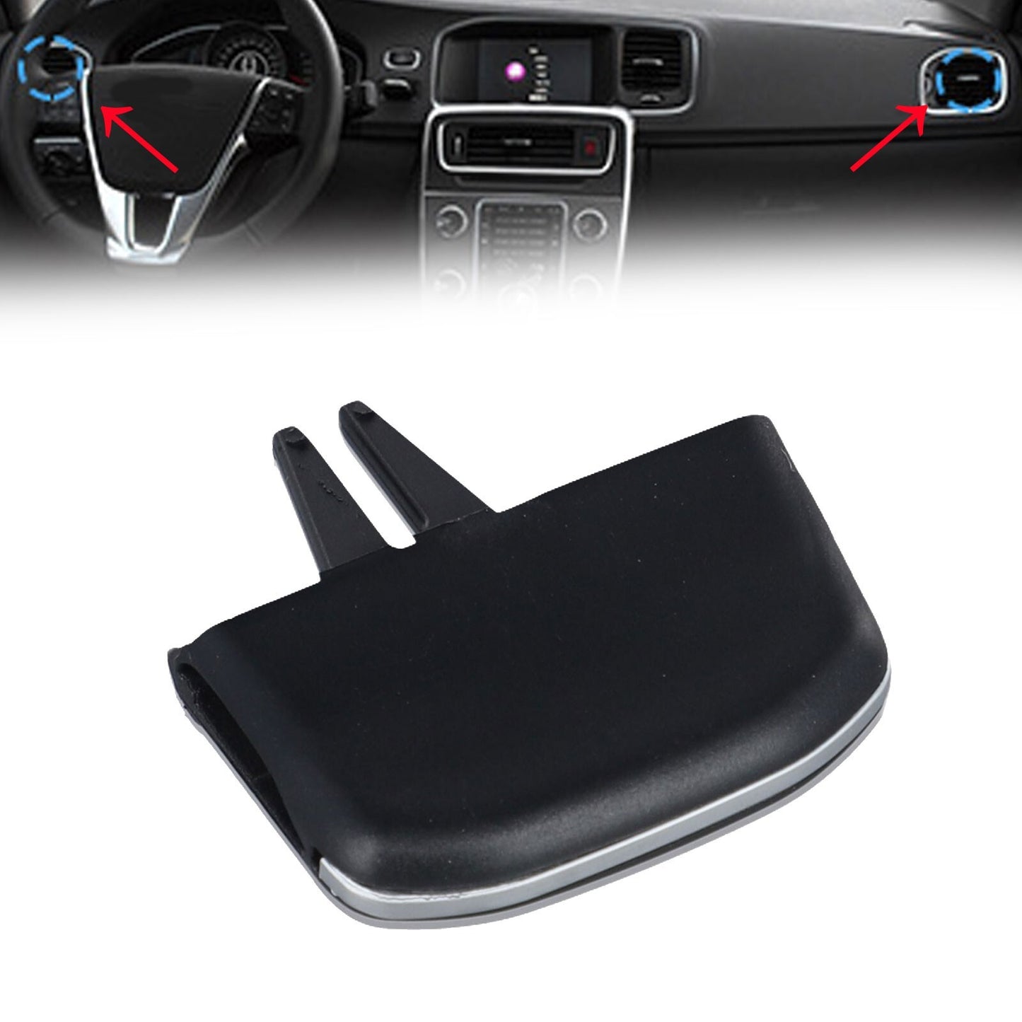 High performance Front Left/Right AC Air Vent Outlet Tab Clip for Volvo