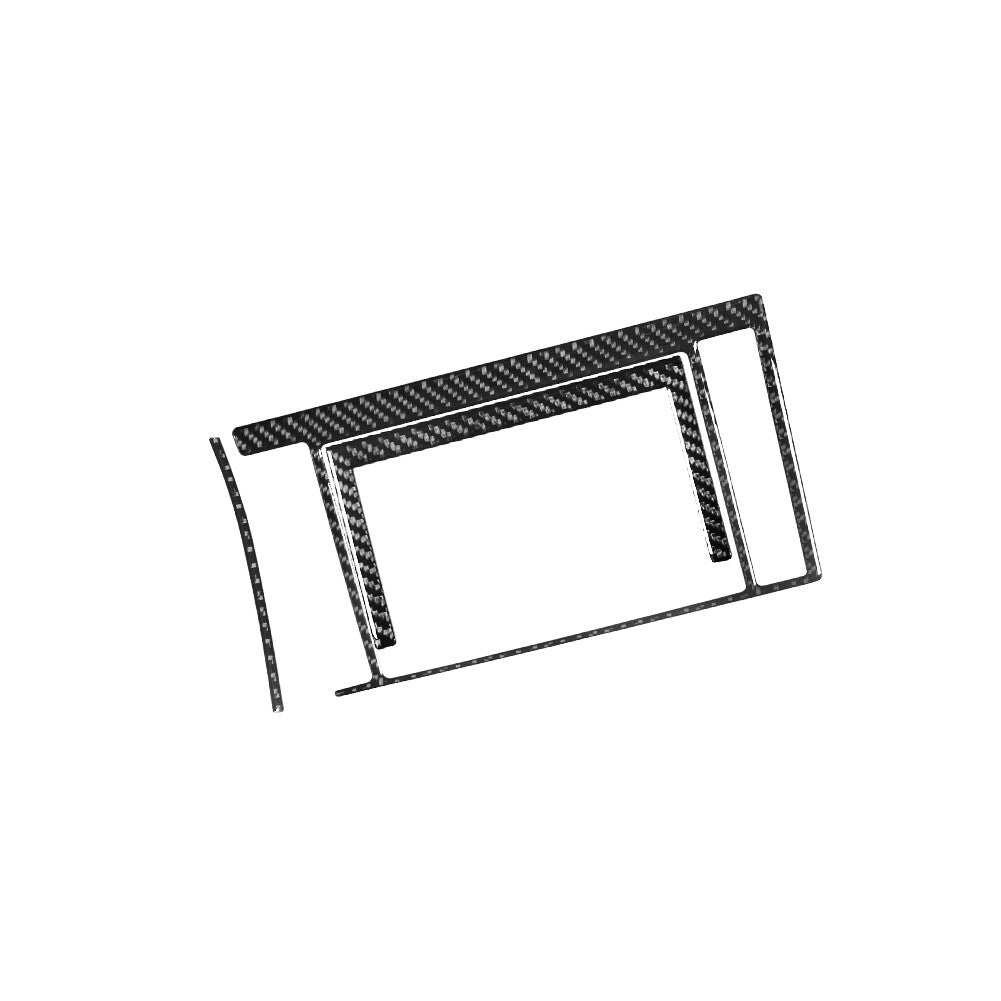 Radio Display Frame Trim Cover Carbon Fibre Interior for Toyota Tundra 2007-2013