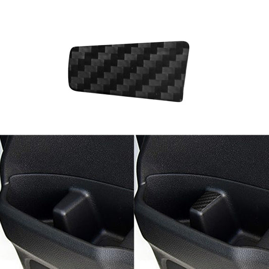 Carbon Fiber Passenger Door Storage Cover Trim for Honda Ridgeline 2017-2020