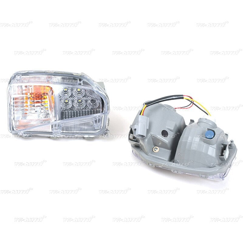 for Toyota Prius ZVW30 2012-15 LED Front Bumper Daytime Running Lights DRL LHRH