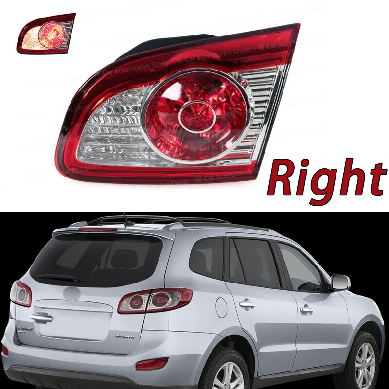 1Pcs Right Red Rear LED Inner Tail Light Cove for Hyundai Santa Fe 2010-2012