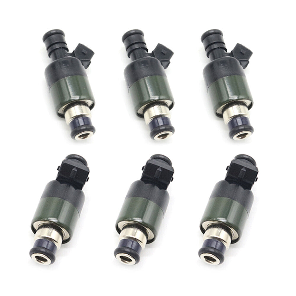 Set of 6 Fuel Injectors 17089625 1992-95 for Isuzu Rodeo for Honda Passport 3.2L NEW