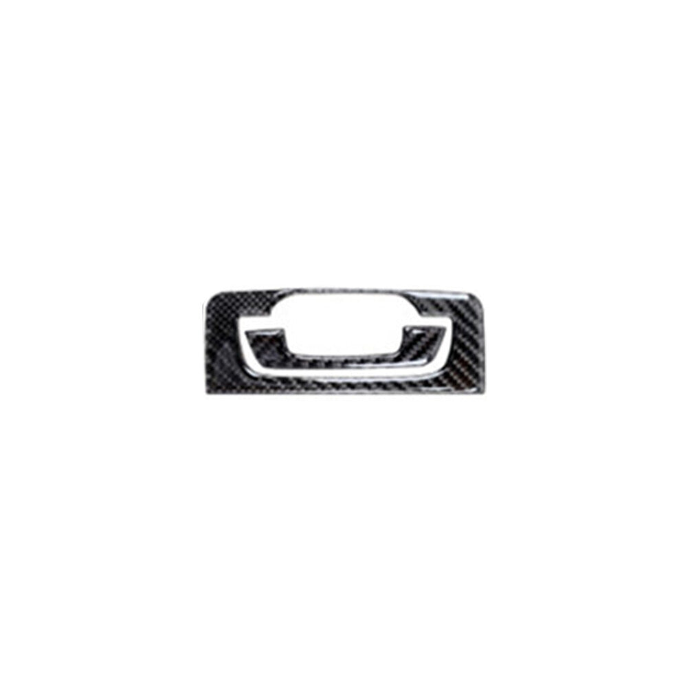 Carbon Fiber Center Console Cup Holder Handle Trim for Honda CRV CR-V 2012-2014