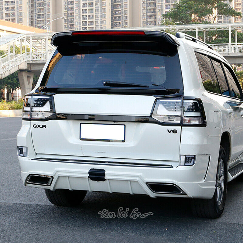 Glossy Black Rear Roof Visor Spoiler Wing Lip for Toyota for Land Cruiser 2008-2021