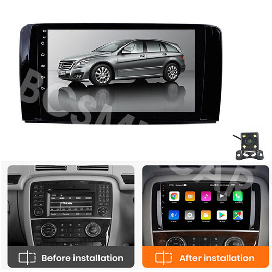 Fit for Mercedes Benz R350 R500 2005-2017 Radio GPS Car Stereo For CarPlay Cam