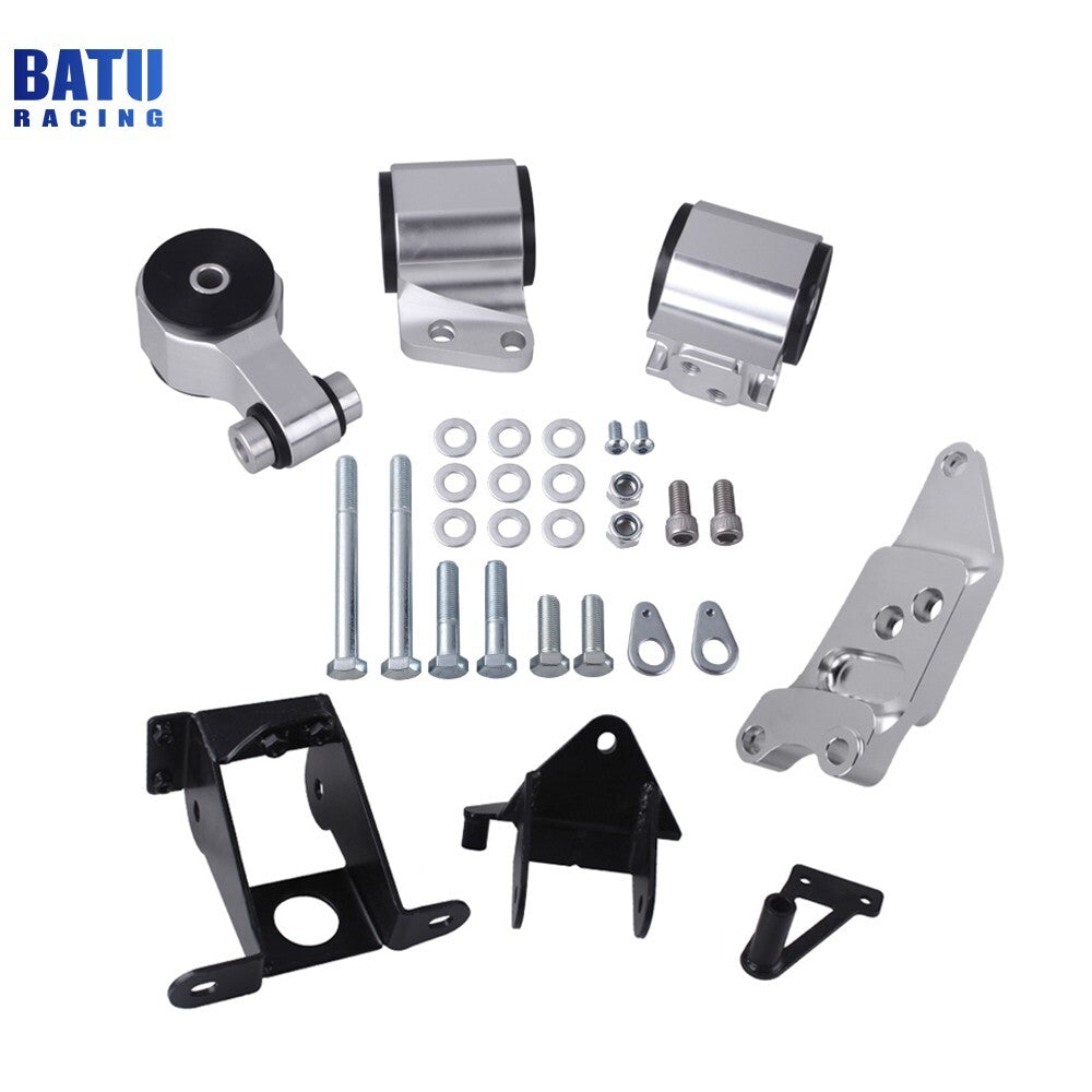 for Honda for Civic Si 06-11 Billet Aluminum Engine Motor Mount Swap K20 K24 FA FG