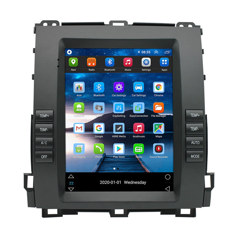 Android Car Radio For 02-09 for Land Cruiser Prado GX470 Multimedia Stereo GPS Navi