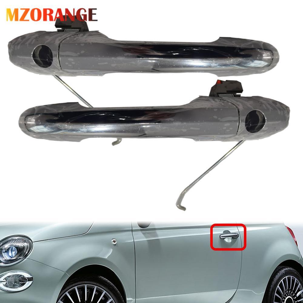 2× Für for Fiat 500 500C 2007-2020 Fahrerseite Vorne Links Recht Außen Türgriff NEU