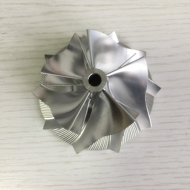 TD05H 20G Upgraded Reverse 56.58/73.04 mm 5+5 Blade Billet Compressor Wheel