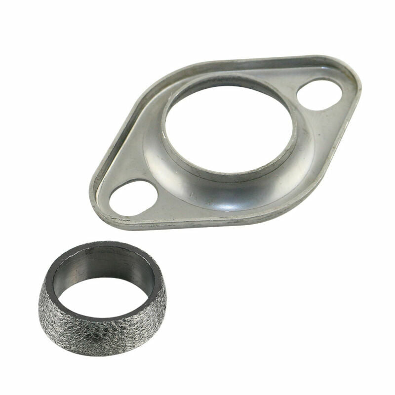 2.5 Exhaust Collector Flange  Donut Flange Header Stainless Steel + Gasket