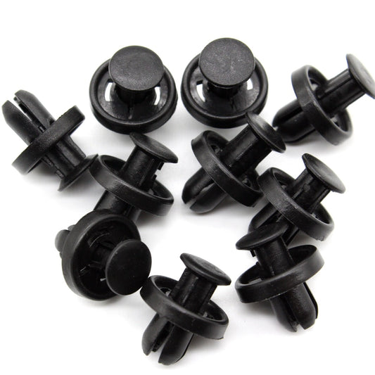 10 Clips Fender Liner, Engine Cover Push-Type Retainers for Subaru 909140065
