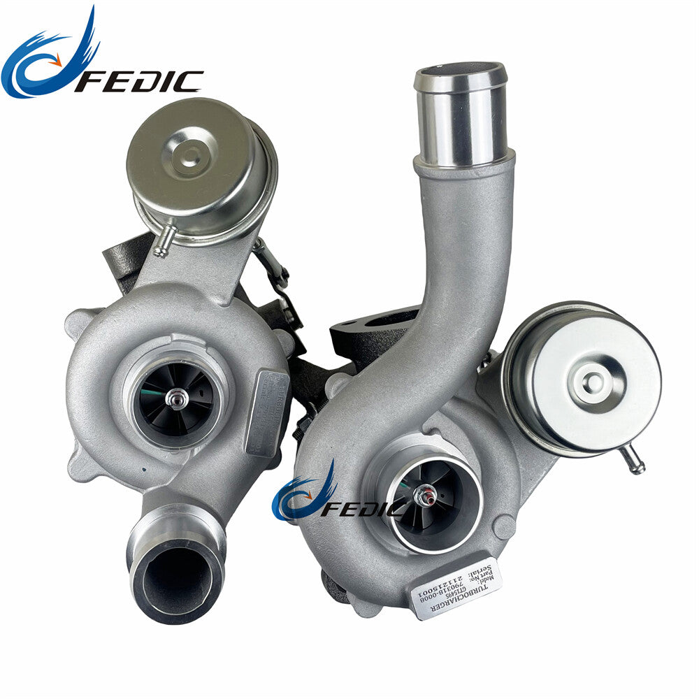 790317 790318 Twin turbo for Ford Flex Taurus Explorer for Lincoln MKS MKT 3.5 L V6