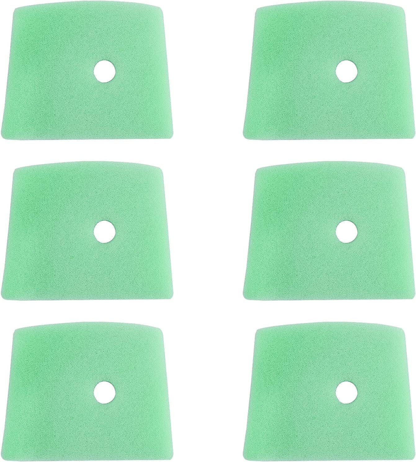 6pcs Air Filter 537186301 for Husqvarna 123C 123L 123LD 223L 223R 322C 322L 322R