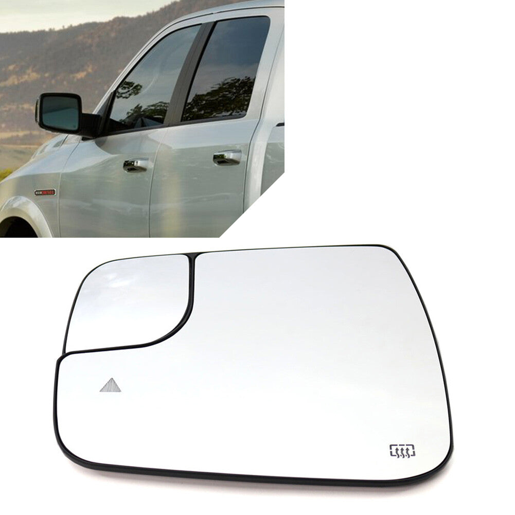 for Dodge for Ram 1500 2500 2013-2018 Wing Mirror Glass with Heated Blind Spot Left