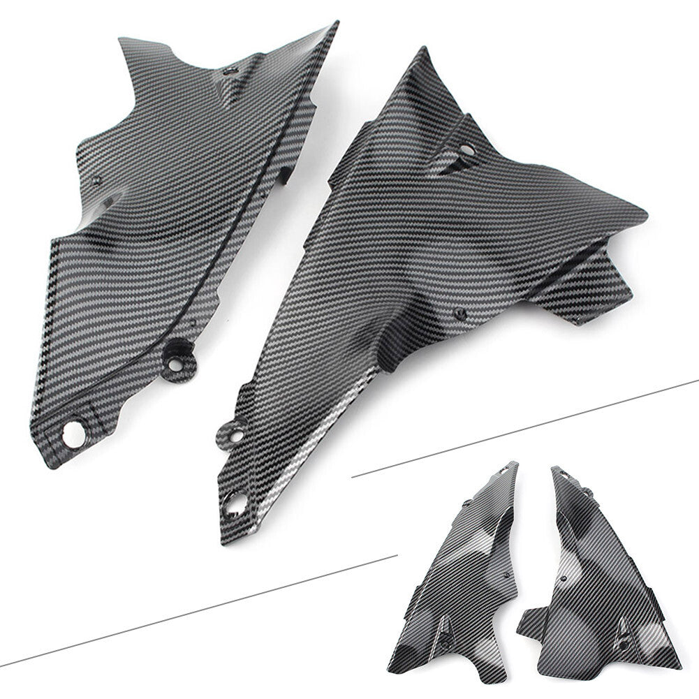 Carb Fiber Pattern Front Dash Air Tube Trim for YAMAHA YZF-R1 YZF R1 04-06