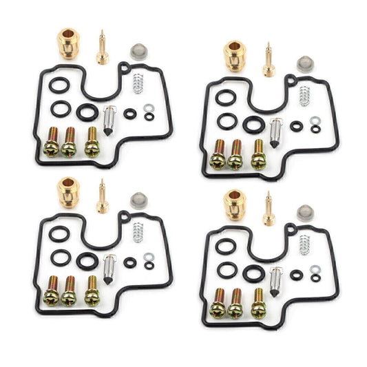 4Sets Carburetor Rebuild Kit for Suzuki GSXR600 GSXR750 GSXR750W VL1500 GSX-R750