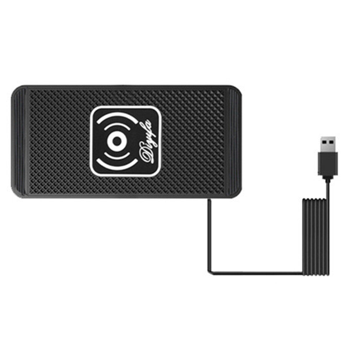 Wireless Fast Charger Dock Charging Pad Silicone Stand For Samsung Android Phone