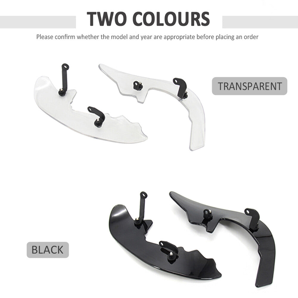 Wind Deflectors Side Brake Plane Foot Splash for BMW K1600GT K1600 GTL 2017