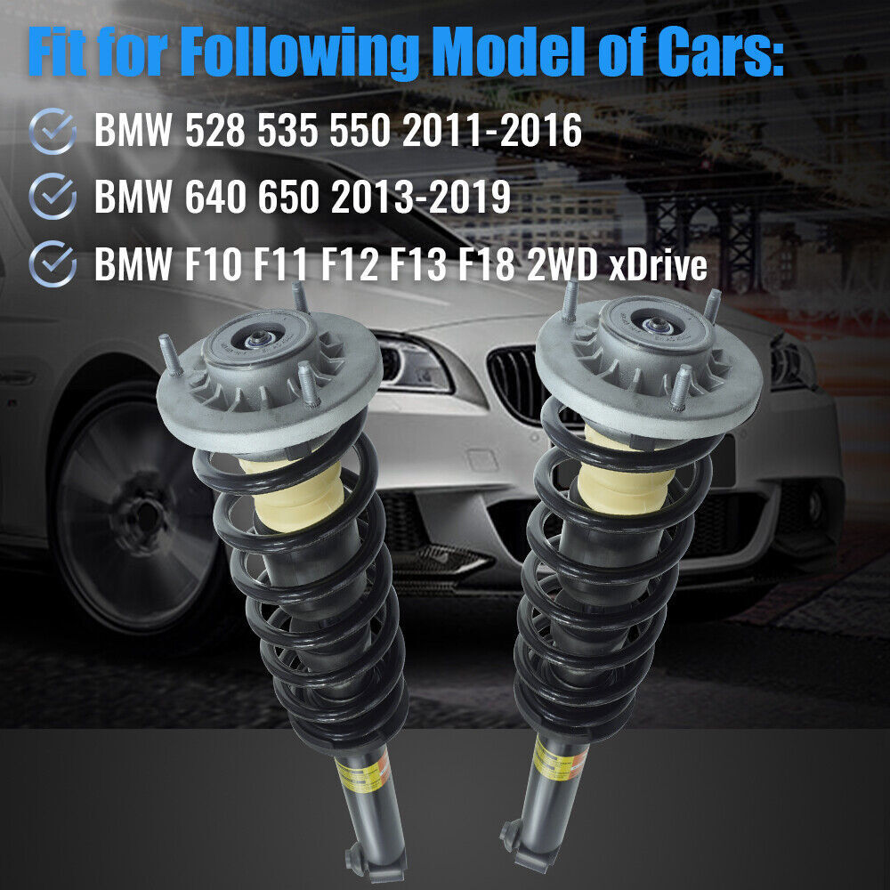 Electronically bonded front and rear shock absorber strut assemblies for Audi Q5 SQ5 2009 - 2017 #8R0413029