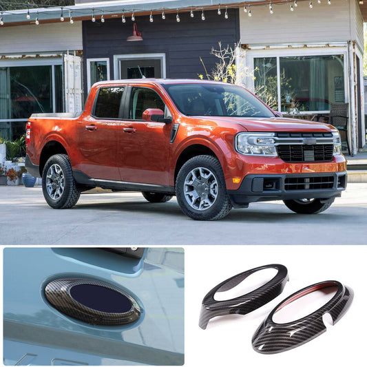 Carbon fiber interior door handle frame cover trim for Toyota 86/ for Subaru BRZ 2022