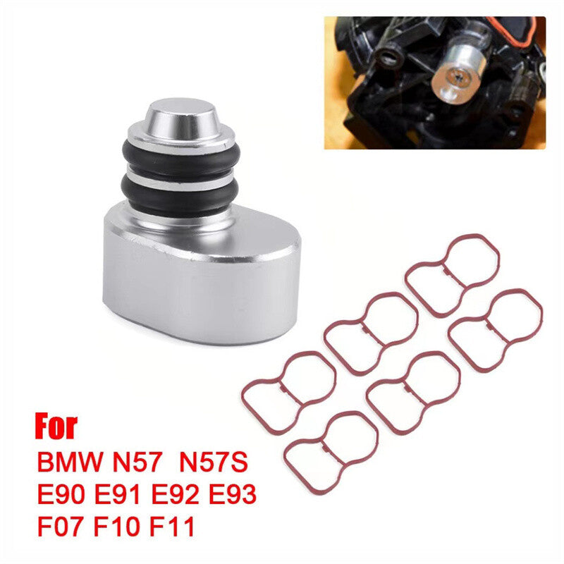 Swirl Flaps Plug Remove Kit Gaskets for BMW N57 N57S E90 E91 E92 E93 F07 F10 F11