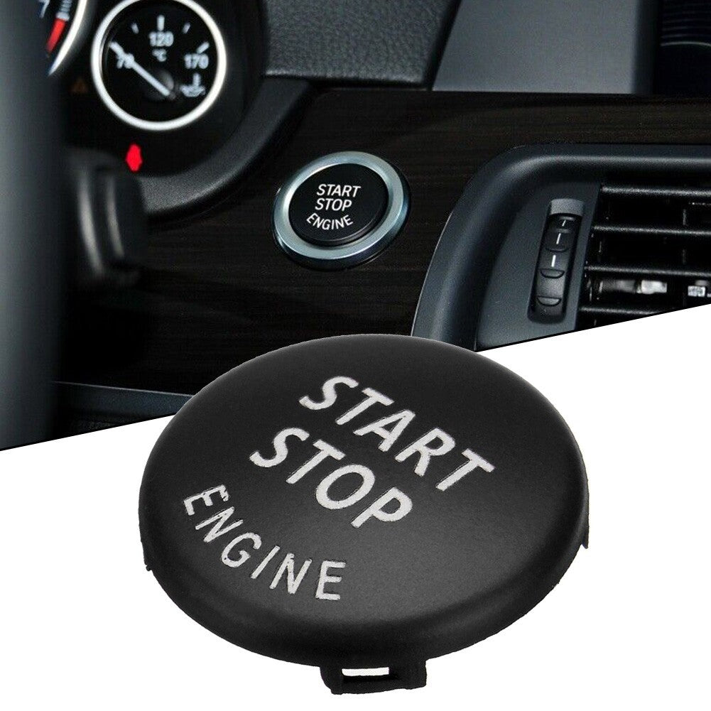 1-piece engine stop button switch cover for E70 X6 E71/E84 X3/E83 Black