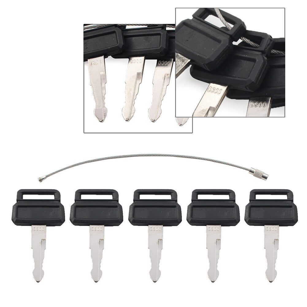 D300 2172-00218 Excavator Heavy Equipment Key 5PCS For