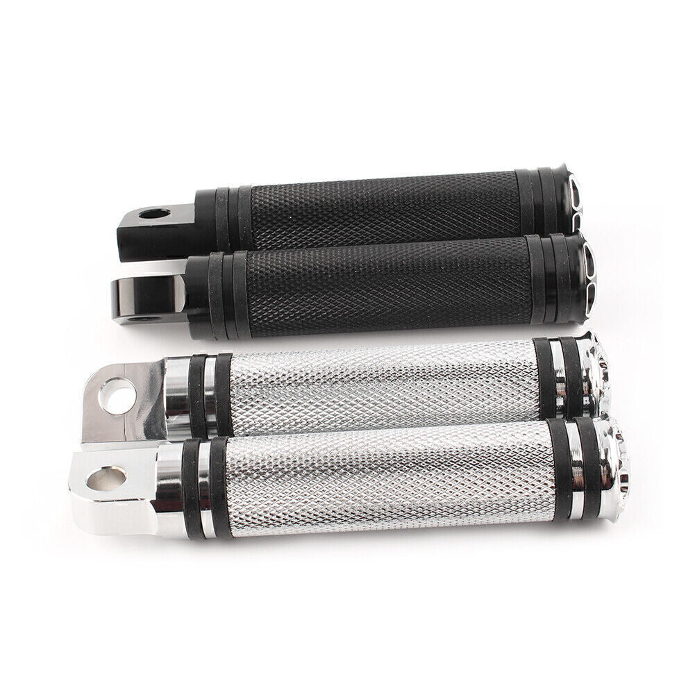 CNC Aluminum FrontRear Foot Rests Pedals Footrest Fit for Harley Davidson