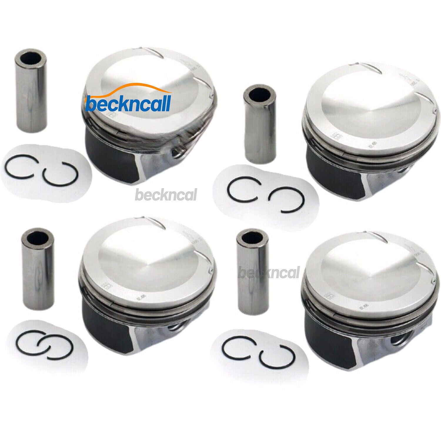 4x Pistons  Rings 06D107066L For 2.0TFSI for Audi S3 TTS Quattro for VW for Golf R for Seat