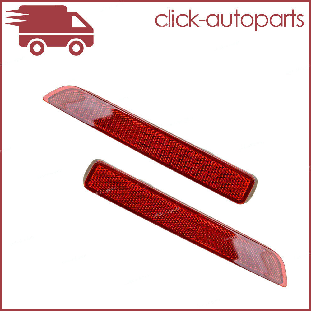 Fit for Nissan Leaf Murano Sentra 2018-2022 Rear RightLeft Bumper Reflector Red