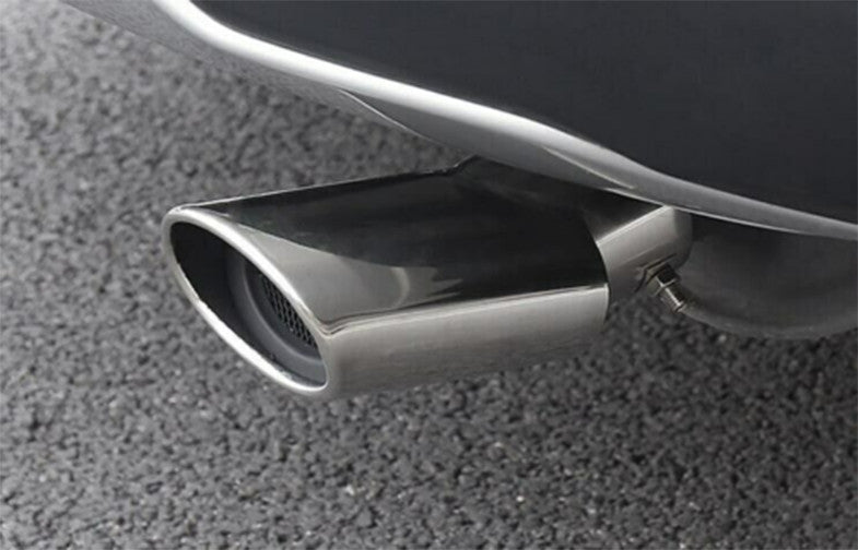 Stainless Rear Exhaust Muffler Tip End Pipe trim for Hyundai for Elantra 2021-2023