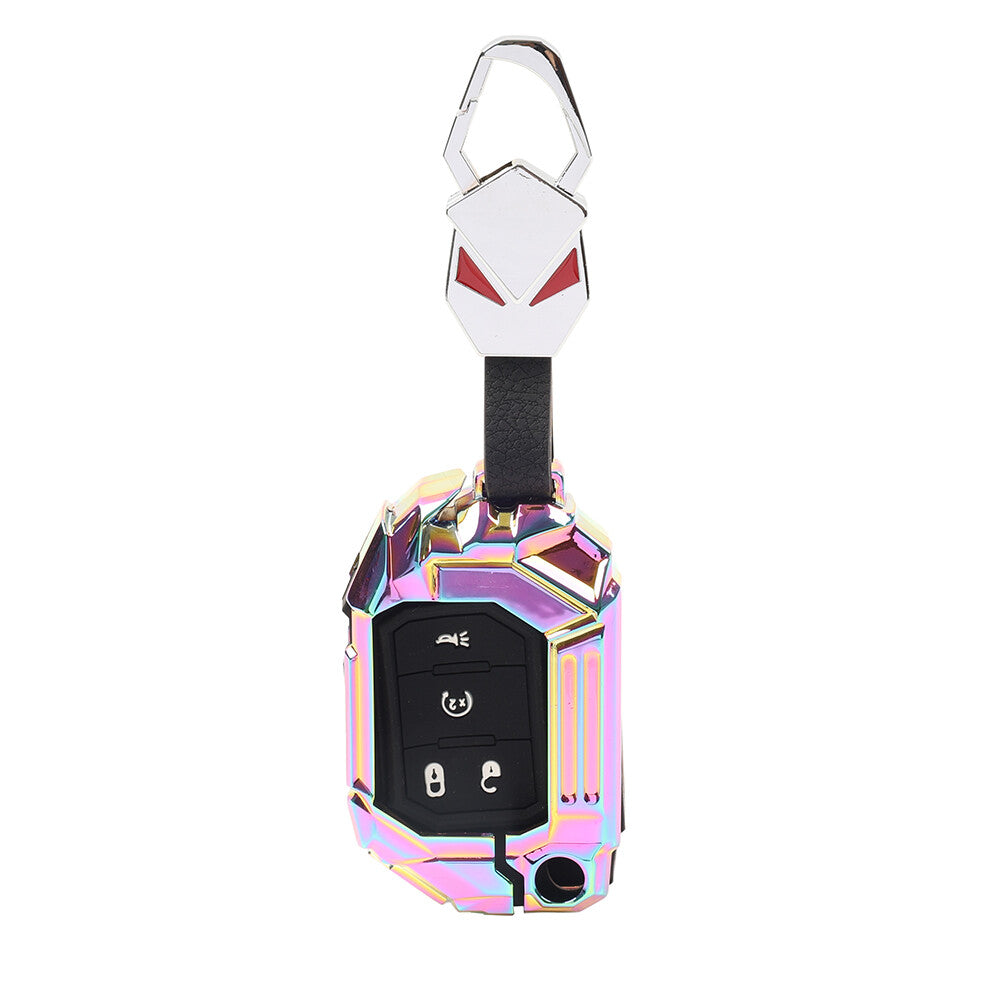 Remote Control Key Fob Cover Case for Jeep for Wrangler 2018-2024 Gladiator 20-24